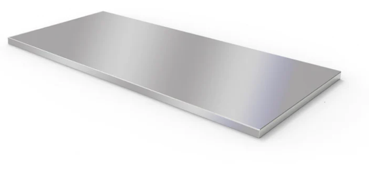 54 Inch Stainless Steel Bench Top Heavy-Duty Stainless Steel  Work Surface Top for Workbench
