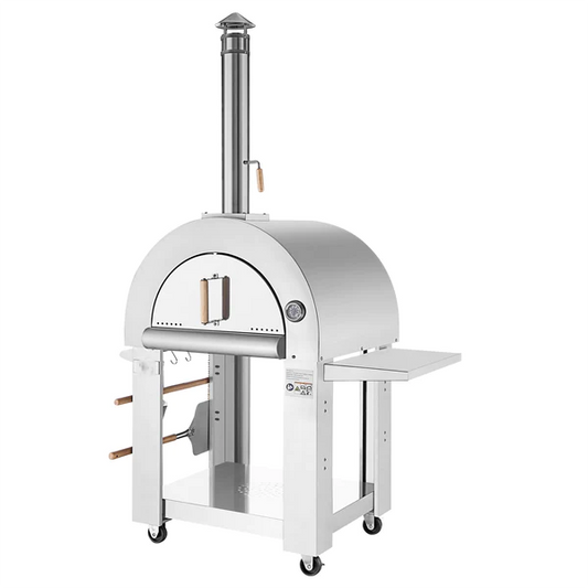 32 in. Pizza Oven, Gas Pizza Oven, Outdoor Oven in Stainless-Steel